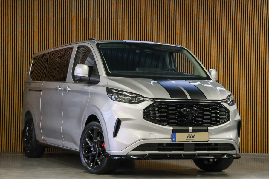 Ford Transit Custom 300 2.0 TDCI L2H1 Limited DC | BPM VRIJ | Dubbel Cabine | Elec schuifdeuren | ACC | Blind Spot | 360 Camera | CarPlay | Navigatie | Stoelverwarming | 5-Zitter | BPM Vrij