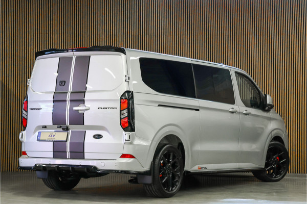 Ford Transit Custom 300 2.0 TDCI L2H1 Limited DC | BPM VRIJ | Dubbel Cabine | Elec schuifdeuren | ACC | Blind Spot | 360 Camera | CarPlay | Navigatie | Stoelverwarming | 5-Zitter | BPM Vrij