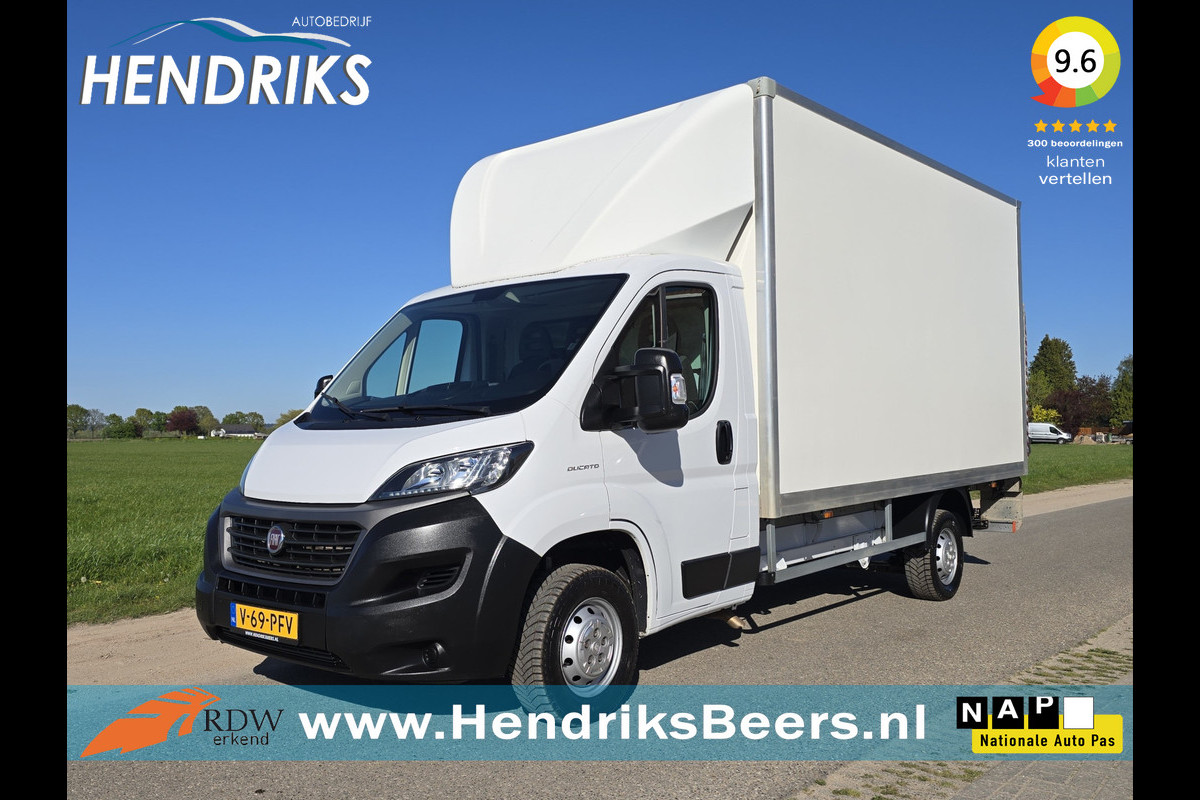 Fiat Ducato 35H 2.3 MultiJet L4 Bakwagen + Klep - 140 Pk - Euro 6 - Airco - Cruise Control