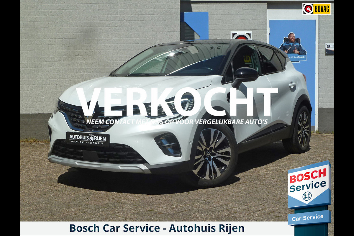 Renault Captur 1.6 E-Tech Hybrid 145 Initiale Paris|Leder|Elektr.Stoel|360-Camera|Stoelverwarming|Digi.Dash|45.000km