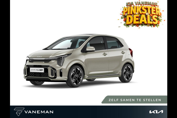 Kia Picanto 1.0 GDi GT-Line | Voorstoelen verwarmd | Zelf samenstellen