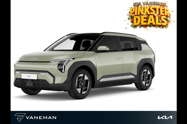 Kia EV3 Plus Advanced 81.4 kWh | Elektrisch glazen schuif-/kanteldak | Kunstlederen bekleding