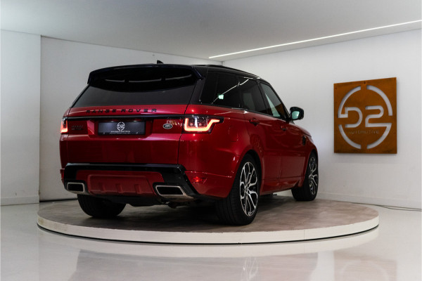 Land Rover Range Rover Sport 2.0 P400e Autobiography 404PK | Firenze Red | Pano | Sfeer | Meridian | Leder | Lucht | 12 MND Garantie