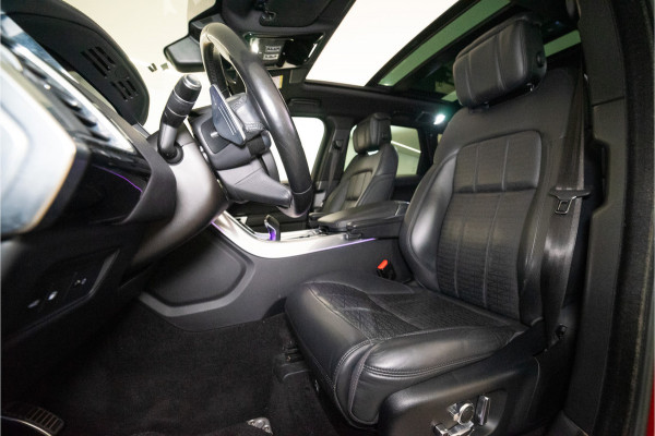 Land Rover Range Rover Sport 2.0 P400e Autobiography 404PK | Firenze Red | Pano | Sfeer | Meridian | Leder | Lucht | 12 MND Garantie