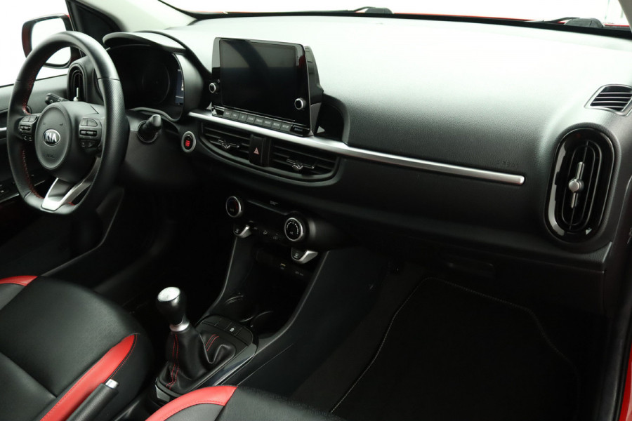 Kia Picanto 1.0 DPi GT-Line - Achteruitrijcamera - Parkeersensoren - Navigatie - Fabrieksgarantie Tot 2028
