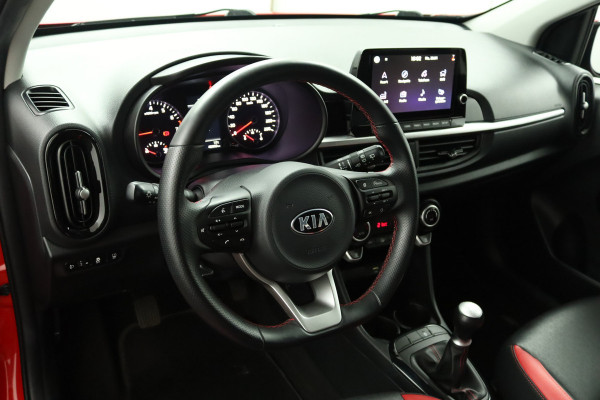 Kia Picanto 1.0 DPi GT-Line - Achteruitrijcamera - Parkeersensoren - Navigatie - Fabrieksgarantie Tot 2028
