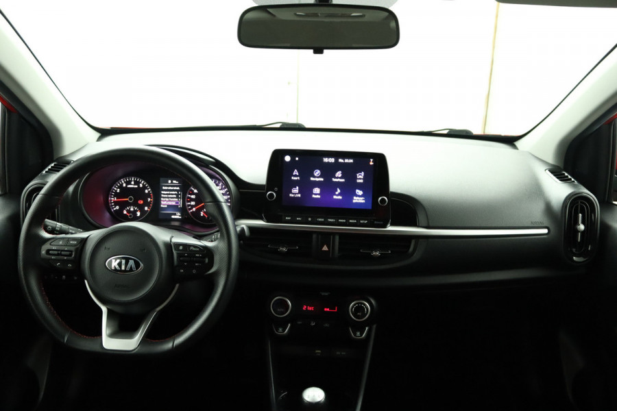 Kia Picanto 1.0 DPi GT-Line - Achteruitrijcamera - Parkeersensoren - Navigatie - Fabrieksgarantie Tot 2028
