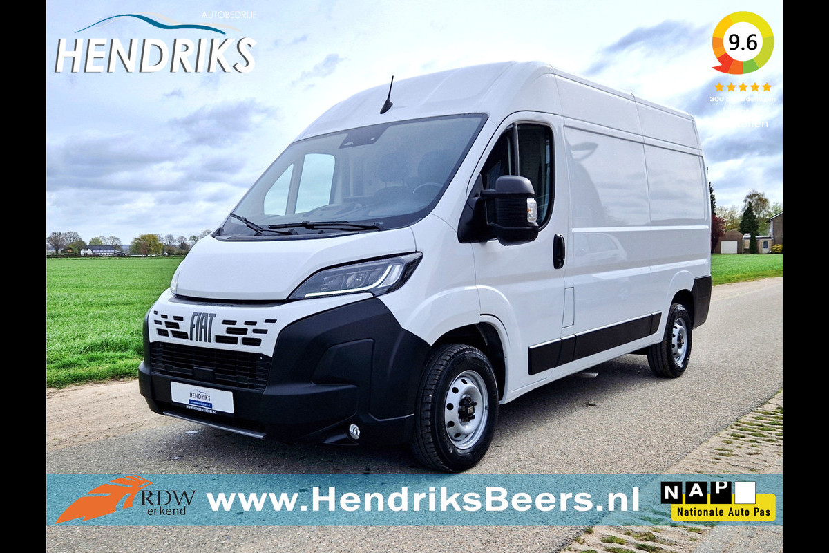 Fiat Ducato 2.2 MultiJet 140 S&S L2H2 3.5t - 140 Pk - Euro 6 - Groot Scherm - Navi - ParkeerCamera - Airco - Cruise Control