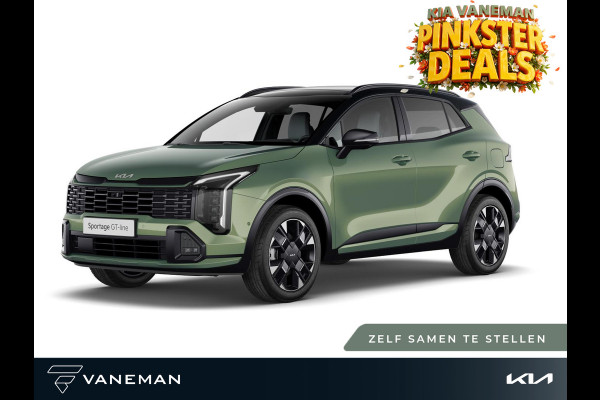 Kia Sportage 1.6 T-GDi Hybrid GT-PlusLine | Apple Carplay/Android Auto | Zelf samenstellen