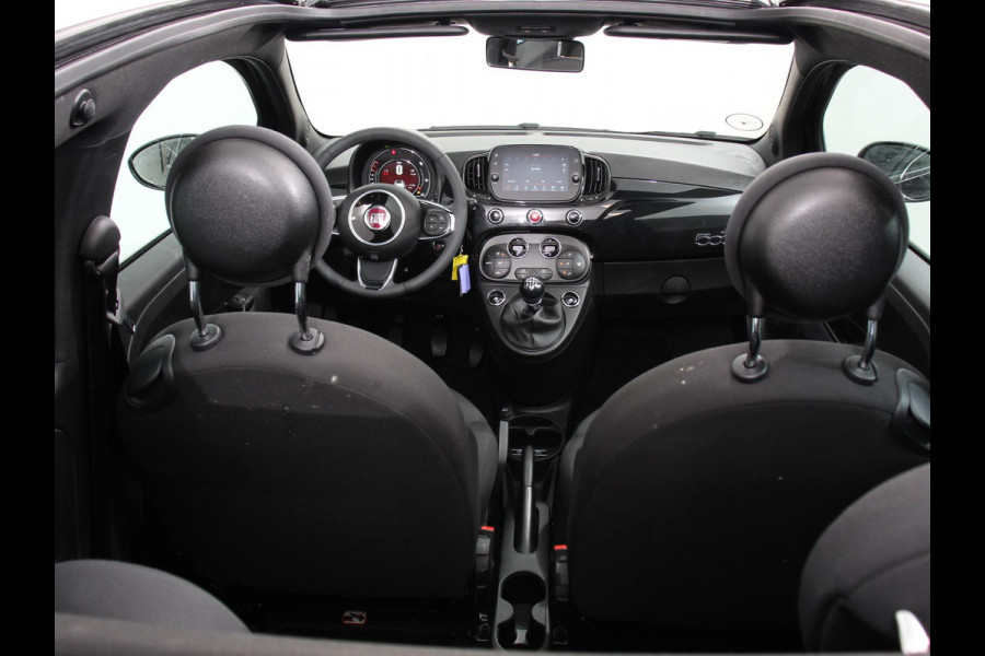 Fiat 500C 1.0 Hybrid Bellavita Navigatie Climate Control Apple Carplay/Android Auto Dab Digitale Cockpit Parkeer sensoren