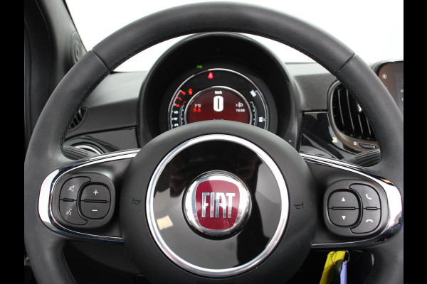 Fiat 500C 1.0 Hybrid Bellavita Navigatie Climate Control Apple Carplay/Android Auto Dab Digitale Cockpit Parkeer sensoren