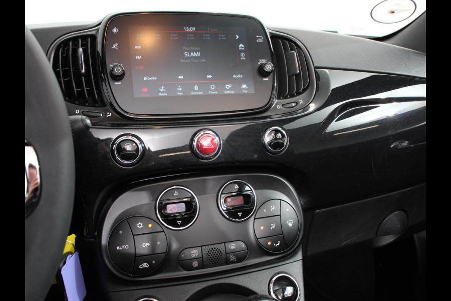 Fiat 500C 1.0 Hybrid Bellavita Navigatie Climate Control Apple Carplay/Android Auto Dab Digitale Cockpit Parkeer sensoren