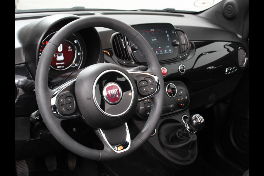 Fiat 500C 1.0 Hybrid Bellavita Navigatie Climate Control Apple Carplay/Android Auto Dab Digitale Cockpit Parkeer sensoren