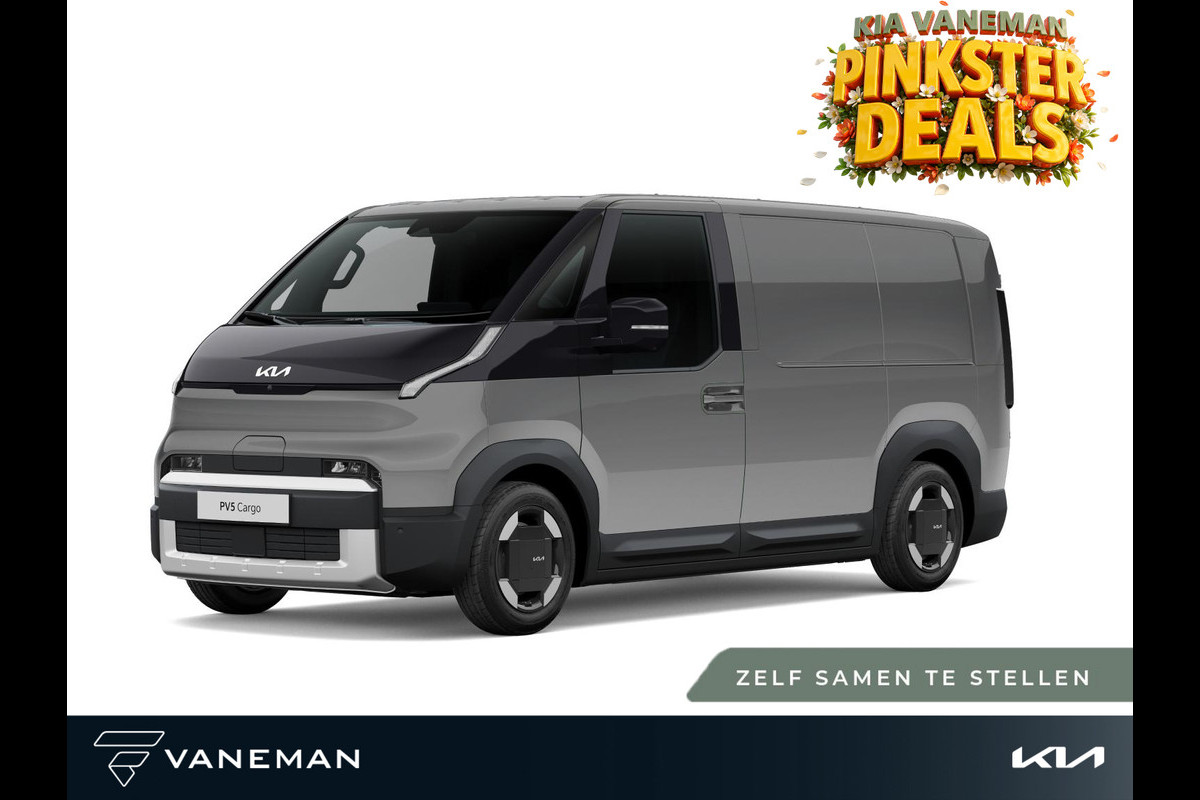 Kia PV5 L2H1 Elite 71.2 kWh | Bestuurdersstoel in hoogte verstelbaar | € 2.500,- accessoires of 2.99% rente op financiering | Zelf samenstellen