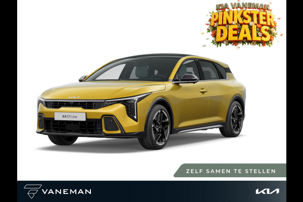 Kia K4 1.0 T-GDi MHEV GT-Line Launch Edition (pano) | Nieuw model |  Glazen schuif-/kanteldak | Apple Carplay/Android Auto