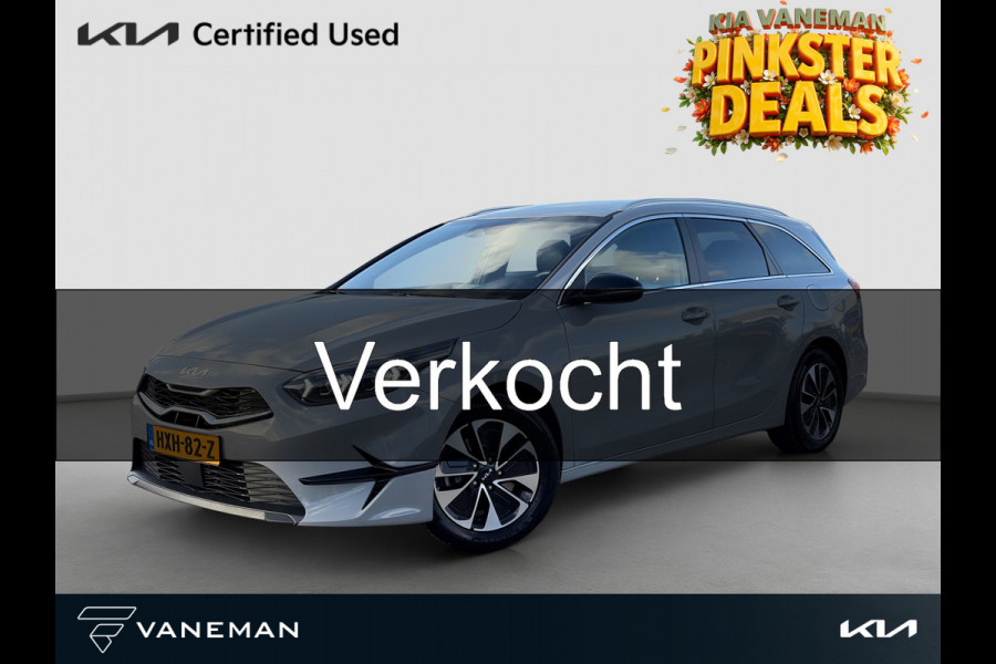 Kia Ceed Sportswagon 1.0 T-GDi MHEV Design Edition Automaat Stoel- en Stuurverwarming | Cruise Control | Climate Control | Elektr. Achterklep | JBL | Draadloos Opladen |
