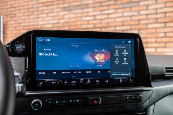Ford Transit Custom 300 2.0 TDCI L2H1 Limited DC | BPM VRIJ | Dubbel Cabine | Elec schuifdeuren | ACC | Blind Spot | 360 Camera | CarPlay | Navigatie | Stoelverwarming | 5-Zitter | BPM Vrij