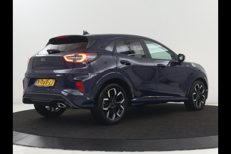 Ford Puma 1.0 EcoBoost Hybrid ST-Line X | Carplay | Half leder | B&O Sound | Navigatie | Climate control | Full LED | Cruise control | Parkeerhulp | 18'' | Digital Cockpit | Bluetooth | Keyless Start