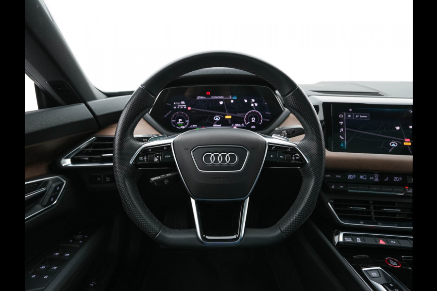 Audi e-tron GT edition ZERO 93 kWh [ 3-Fase-11kW ] {SOH-90%} (INCL-BTW) *PANO | FULL-LED | LEATHER | AUDI-SOUND | KEYLESS | DIGI-COCKPIT | NAVI-FULLMAP | HEATED-SPORTSEATS | CAMERA | DAB | KEYLESS | SHIFTPADDLES | 20''ALU*