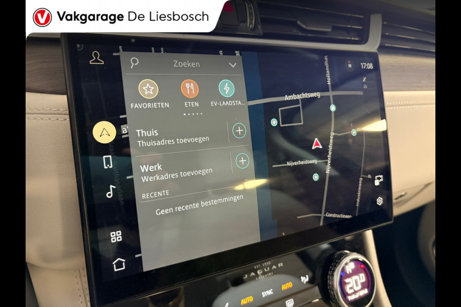 Jaguar F-Pace 2.0 P400e PHEV S / dealer onderhouden / leder / led / camera/ trekhaak / camera