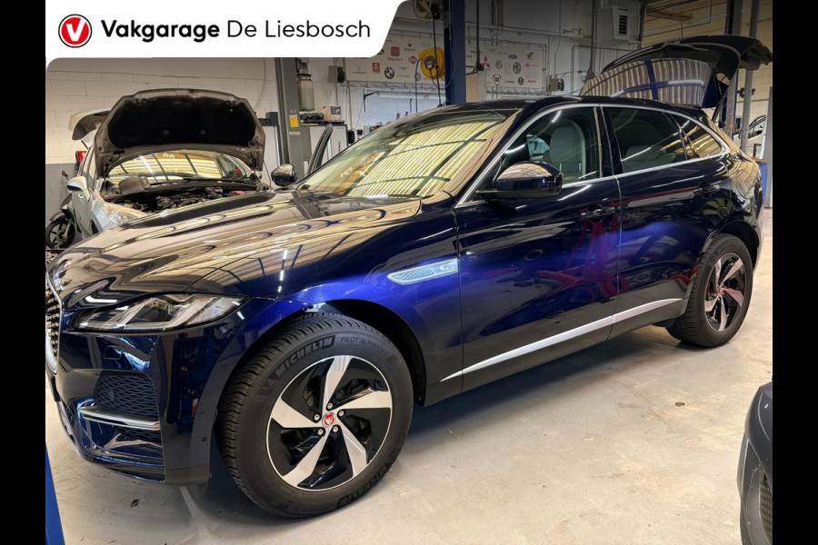 Jaguar F-Pace 2.0 P400e PHEV S / dealer onderhouden / leder / led / camera/ trekhaak / camera