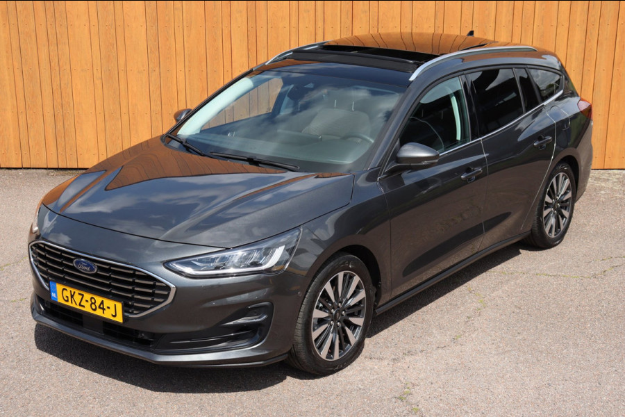 Ford FOCUS Wagon 1.0 EB Hybrid Titanium X org.NL el.schuif/pano-dak stoel/stuurverw. camera B&O Comfort/AGRstoel