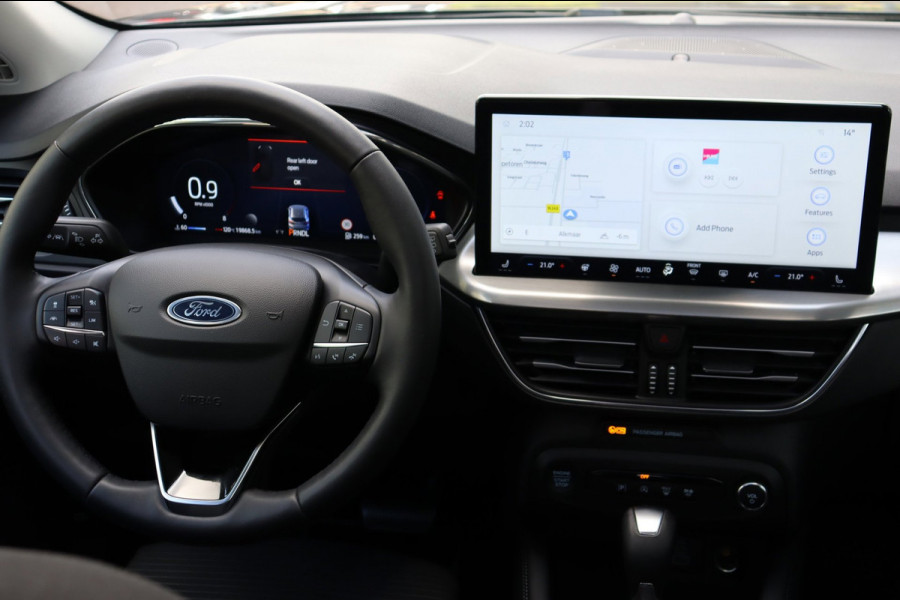 Ford FOCUS Wagon 1.0 EB Hybrid Titanium X org.NL el.schuif/pano-dak stoel/stuurverw. camera B&O Comfort/AGRstoel
