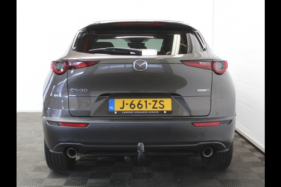 Mazda CX-30 2.0 e-SkyActiv-X M Hybrid Luxury CLIMATE | SCHDAK | LMV18 | CARPLAY | MEMSEATS | STOEL/STUURVERW | HEAD-UP | LEER | AFNBTRHAAK |