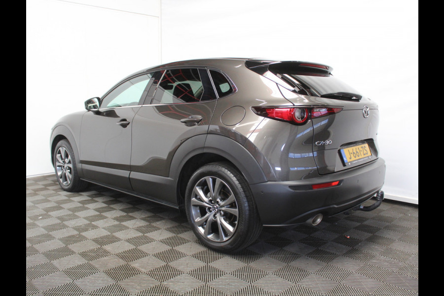 Mazda CX-30 2.0 e-SkyActiv-X M Hybrid Luxury CLIMATE | SCHDAK | LMV18 | CARPLAY | MEMSEATS | STOEL/STUURVERW | HEAD-UP | LEER | AFNBTRHAAK |