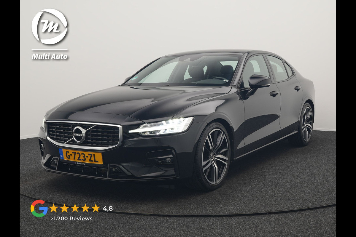 Volvo S60 T4 R-Design 191pk | Lederen Sportstoelen Memory | Camera | 19"L.M. | Apple Carplay | Virtual Cockpit | Navigatie | DAB | Cruise Control |