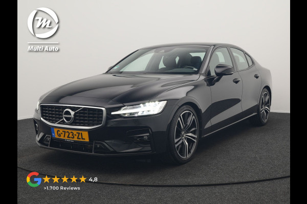 Volvo S60 T4 R-Design 191pk | Lederen Sportstoelen Memory | Camera | 19"L.M. | Apple Carplay | Virtual Cockpit | Navigatie | DAB | Cruise Control |
