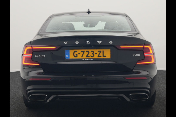 Volvo S60 T4 R-Design 191pk | Lederen Sportstoelen Memory | Camera | 19"L.M. | Apple Carplay | Virtual Cockpit | Navigatie | DAB | Cruise Control |