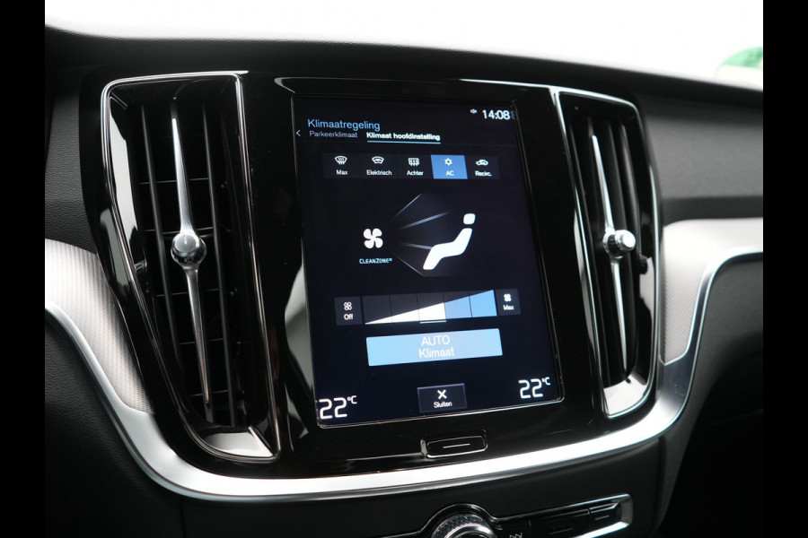 Volvo S60 T4 R-Design 191pk | Lederen Sportstoelen Memory | Camera | 19"L.M. | Apple Carplay | Virtual Cockpit | Navigatie | DAB | Cruise Control |