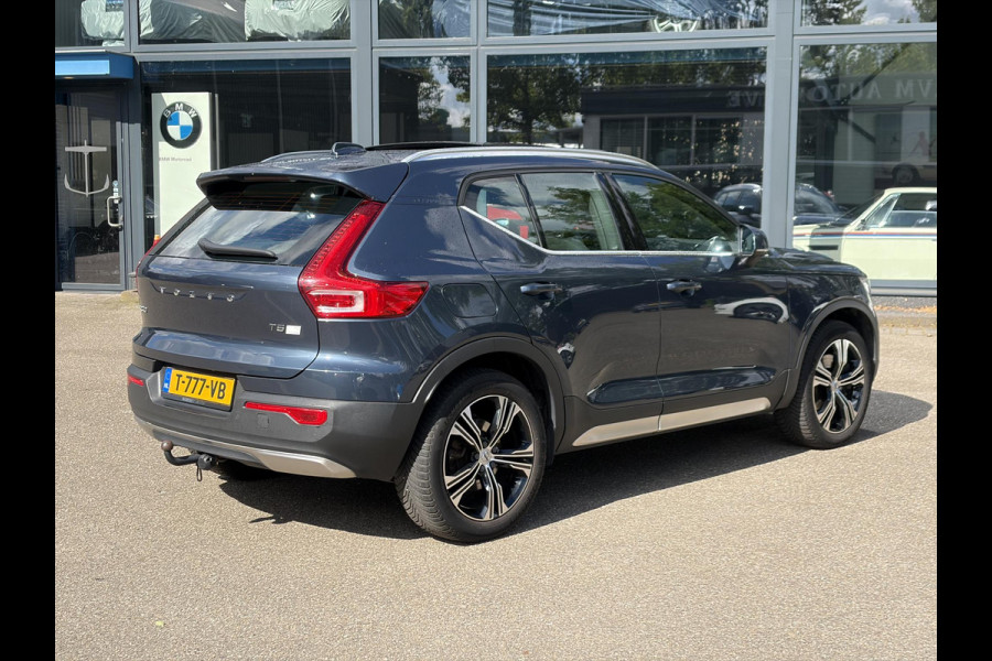 Volvo XC40 1.5 T5 Recharge Inscription AUTOMAAT | TREKHAAK | PANORAMADAK | LEDER| DEALER ONDERHOUDEN| HARMAN KARDON| DODE HOEK SENSOR| 360 CAMERA|