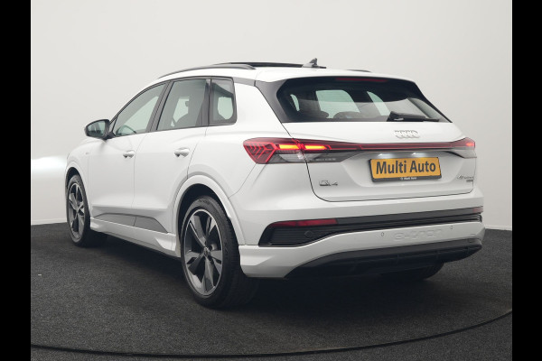 Audi Q4 e-tron 45 Quattro S edition 77 kWh 265pk Dealer O.H. | Panodak  | 20"L.M. | Sportstoelen Verwarmd | Navigatie | Virtual Cockpit | Standkachel | DAB |