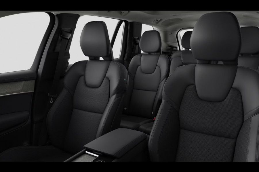 Volvo XC90 T8 406PK Automaat Plug-in AWD Ultra Dark Exec. Ed. Bowers & Wilkins / Luchtvering / Stoelventilatie / Head Up Display / 360 Camera / Massagestoelen / Elektrisch bedienbare stoelen met geheugen / Nappaleder /