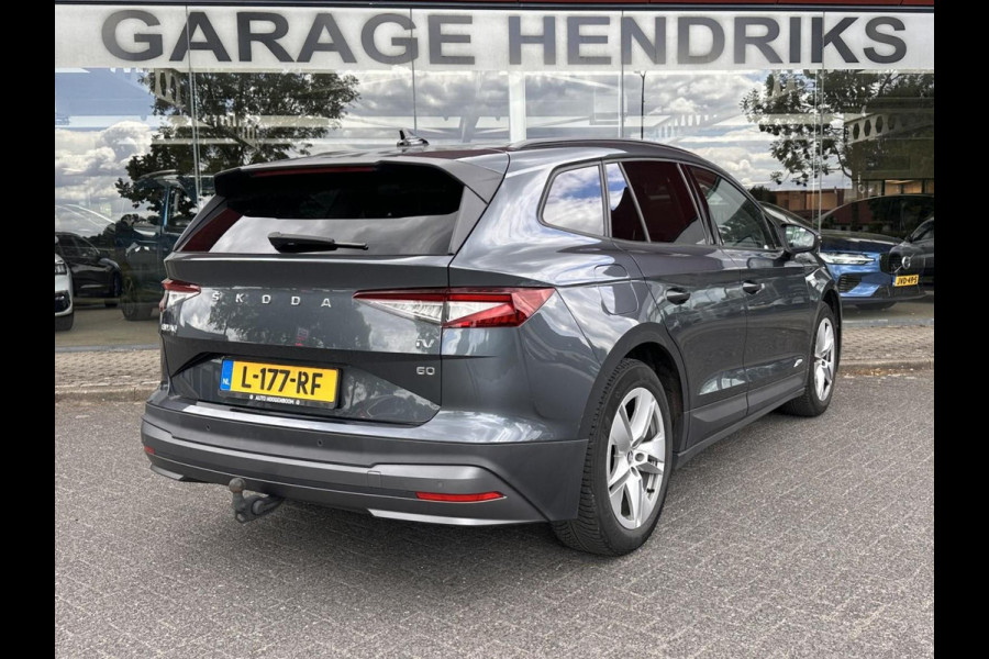 Škoda ENYAQ iV 60 | SOH: 92,6% | Trekhaak wkb | Panoramadak | Navi | LED |