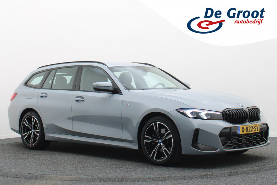 BMW 3 Serie Touring 320e M Sport Leder/Alcantara, Virtual Cockpit, LED, Elek. trekhaak, Apple Carplay, 18"