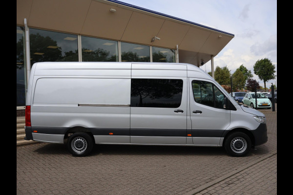 Mercedes-Benz Sprinter 317 CDI 170 PK AUT. L3H2 DUBBEL CABINE 6-PERS. + NAVIGATIE | CAMERA | CARPLAY | TREKHAAK