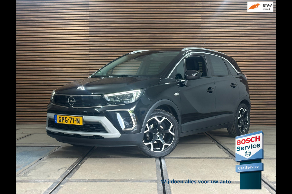 Opel Crossland 1.2 Turbo Elegance| Navi | PDC V+A | LED | Stoel/stuurverwarming | CarPlay | Winterpakket