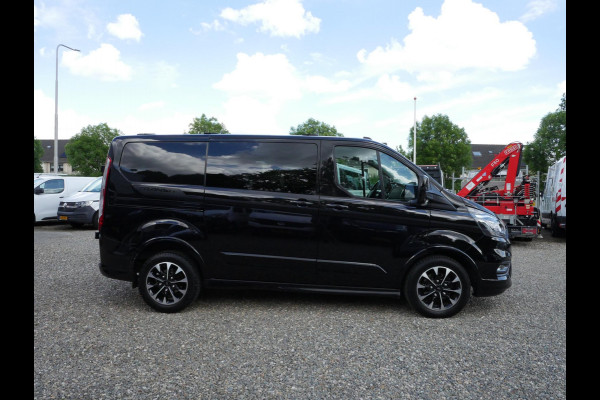 Ford Transit Custom 2.0 TDCI 185PK, L1H1, Sport, Dubbel Cabine, Airco, 2 x Schuifdeur