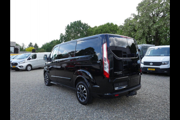 Ford Transit Custom 2.0 TDCI 185PK, L1H1, Sport, Dubbel Cabine, Airco, 2 x Schuifdeur