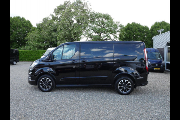 Ford Transit Custom 2.0 TDCI 185PK, L1H1, Sport, Dubbel Cabine, Airco, 2 x Schuifdeur