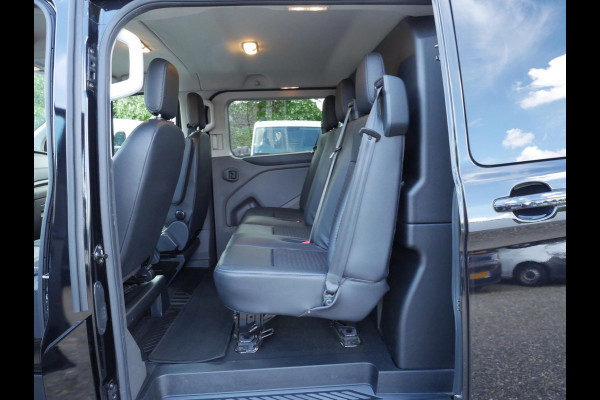 Ford Transit Custom 2.0 TDCI 185PK, L1H1, Sport, Dubbel Cabine, Airco, 2 x Schuifdeur