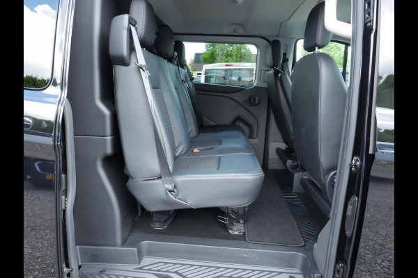 Ford Transit Custom 2.0 TDCI 185PK, L1H1, Sport, Dubbel Cabine, Airco, 2 x Schuifdeur