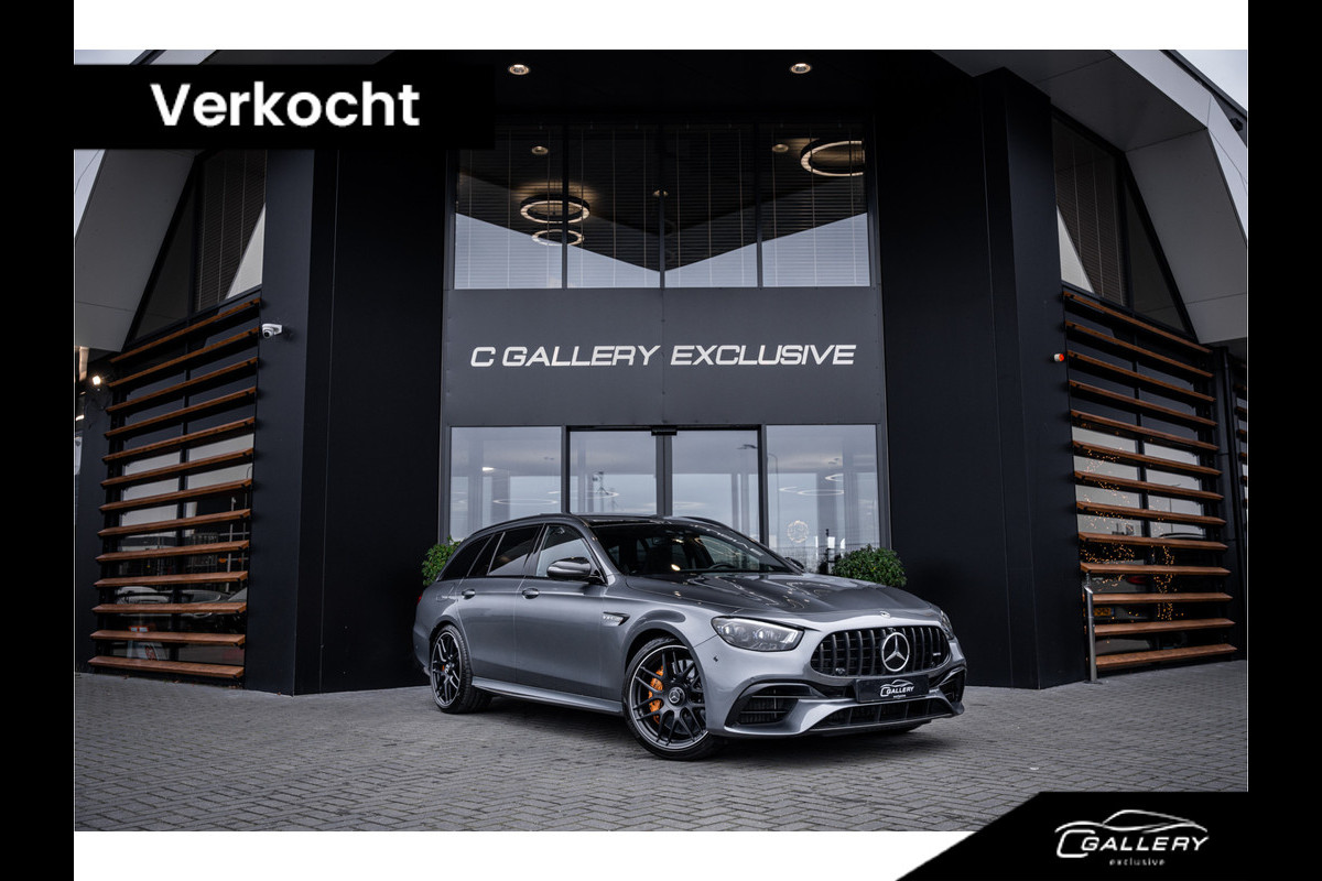 Mercedes-Benz E-Klasse Estate AMG E63 S 4MATIC+ - Keramisch | Panorama | Carbon | Burmester | Stoelkoeling
