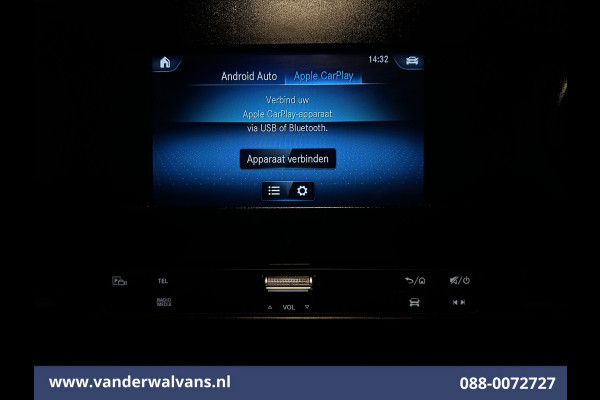 Mercedes-Benz Sprinter 314 CDI 143pk L3H2 Euro6 Airco | Camera | Apple Carplay | Android Auto Parkeersensoren, Bijrijdersbank