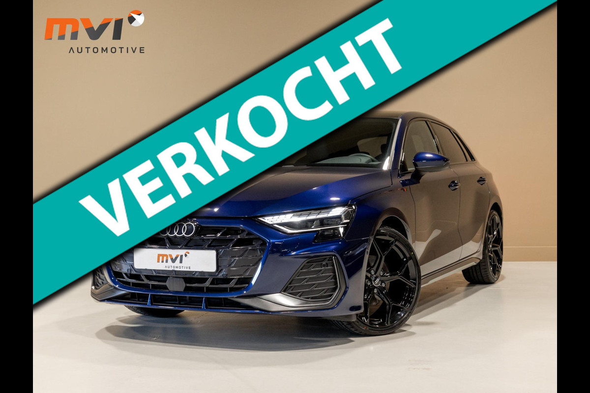 Audi A3 Sportback 35 TFSI S-Line edition / 150pk / Panorama dak / Sonos / Achteruitrij camera /