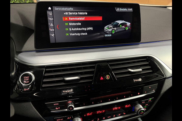 BMW 5 Serie 530i xDrive High Executive|Schuifdak|Memory|Trekhaak|