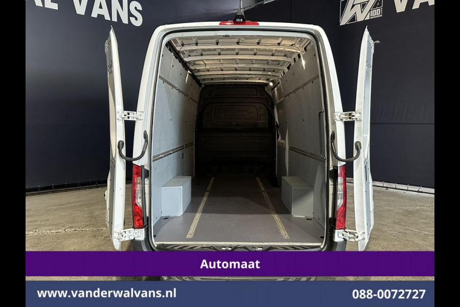 Mercedes-Benz Sprinter 316 CDI 164pk 9G-Tronic Automaat L3H2 Euro6 Airco | Camera | Chauffeursstoel | Apple Carplay Cruisecontrol, Android Auto, Stoelverwarming, 270 Graden Achterdeuren, Parkeersensoren, Bijrijdersbank